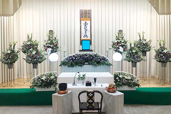 堺市美原区在住 堺市立斎場での家族葬イメージ